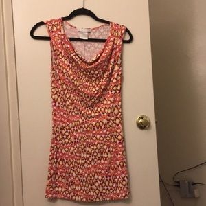Geo print dress